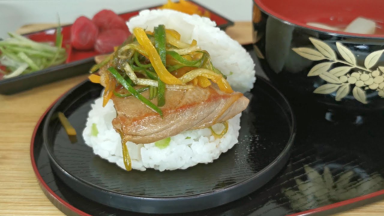 What exactly did the Samurai eat? | Creating a samurai burger.