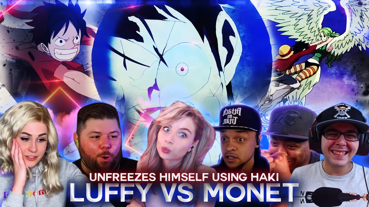 Luffy Vs Monet ! Unfreezes Himself Using Haki ! Reaction Mashup