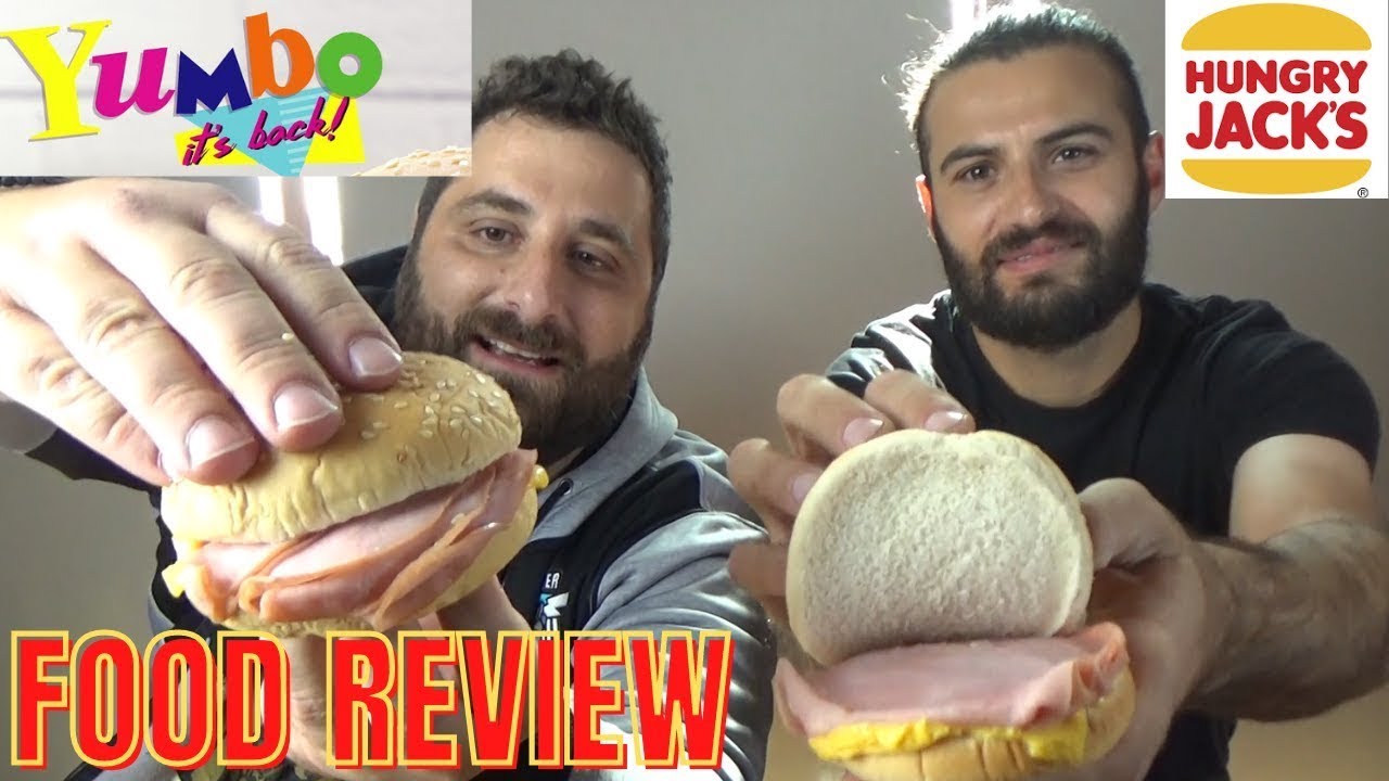 HUNGRY JACK'S YUMBO BURGER | REVIEW | Espresso Sode