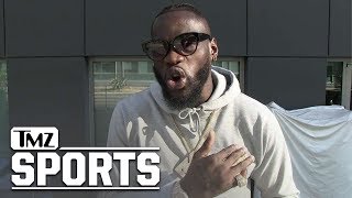 Deontay Wilder Says Floyd Mayweather Is A Jealous Hater | TMZ Sports