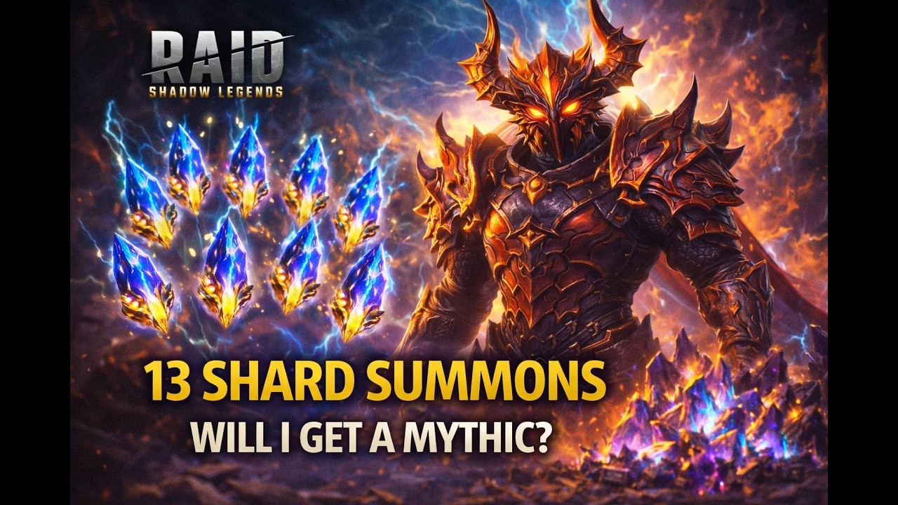 Raid Shadow Legends – 13 Shard Summons | Will I Get a Mythic?