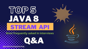 Java 8 Stream API coding question and answer for 2–5 Years Experience