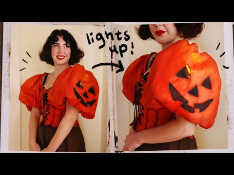 I Made Jack-O'-Lantern SLEEVES - YouTube