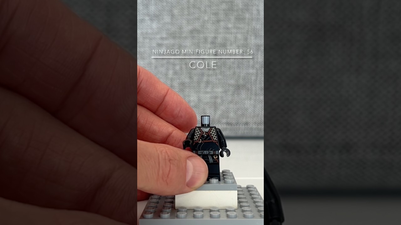 Ninjago Minifigure number: 56 - Cole ZX #lego #ninjago