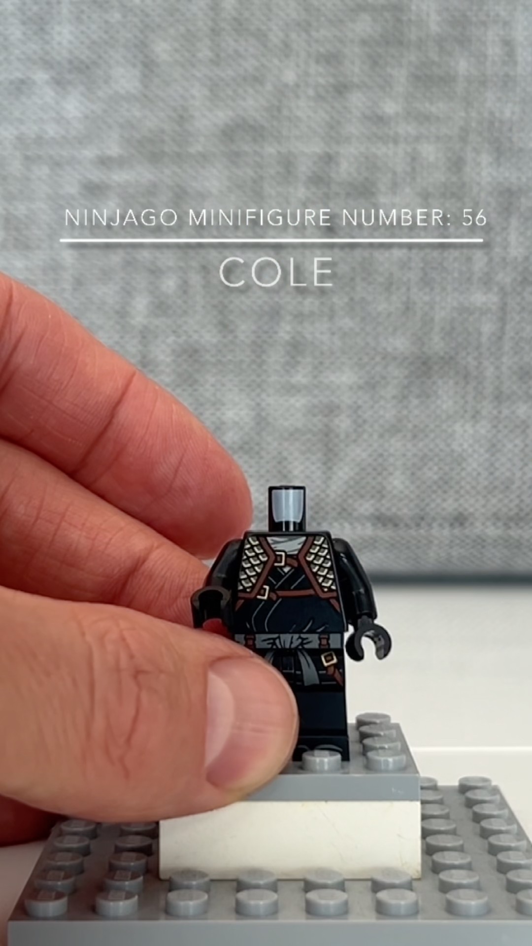 Ninjago Minifigure number: 56 - Cole ZX #lego #ninjago