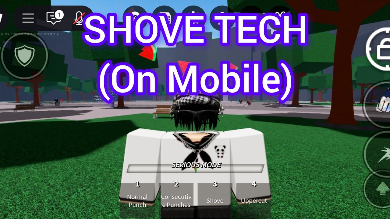 How To Do Shove Tech In TSB on Mobile (TUTORIAL) - YouTube