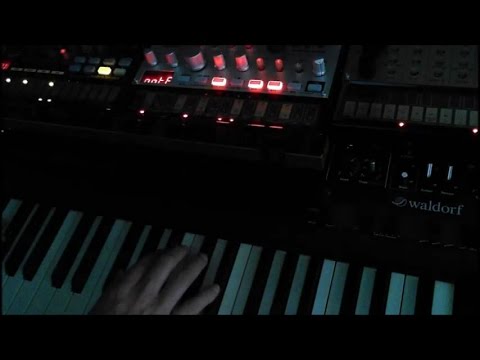 Waldorf Rocket with Volca Beats+Bass+Keys