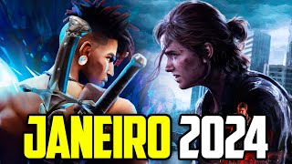 5 Games Lançamentos incríveis de JANEIRO 2024!