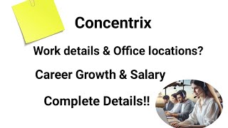 Complete Details about Concentrix Company Work Details Salary Career Growth office Locations