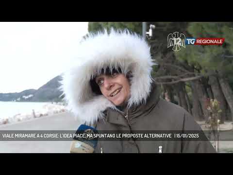 VIALE MIRAMARE A 4 CORSIE: L'IDEA PIACE, MA SPUNTANO LE PROPOSTE ALTERNATIVE   | 15/01/2025