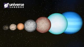 Making A Solar System Out Of Hypothetical Planets! #3 Universe Sandbox