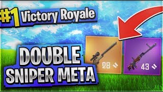 Double Sniper On Fortnite Is DIRTY