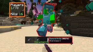 BEST SNOWBALL EVER(Sharp 5 = Kill Record & Win) - Hypixel UHC Highlights