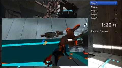 TFV MapPack Map 1 1:38.33 OOB World Record Speedrun | Portal