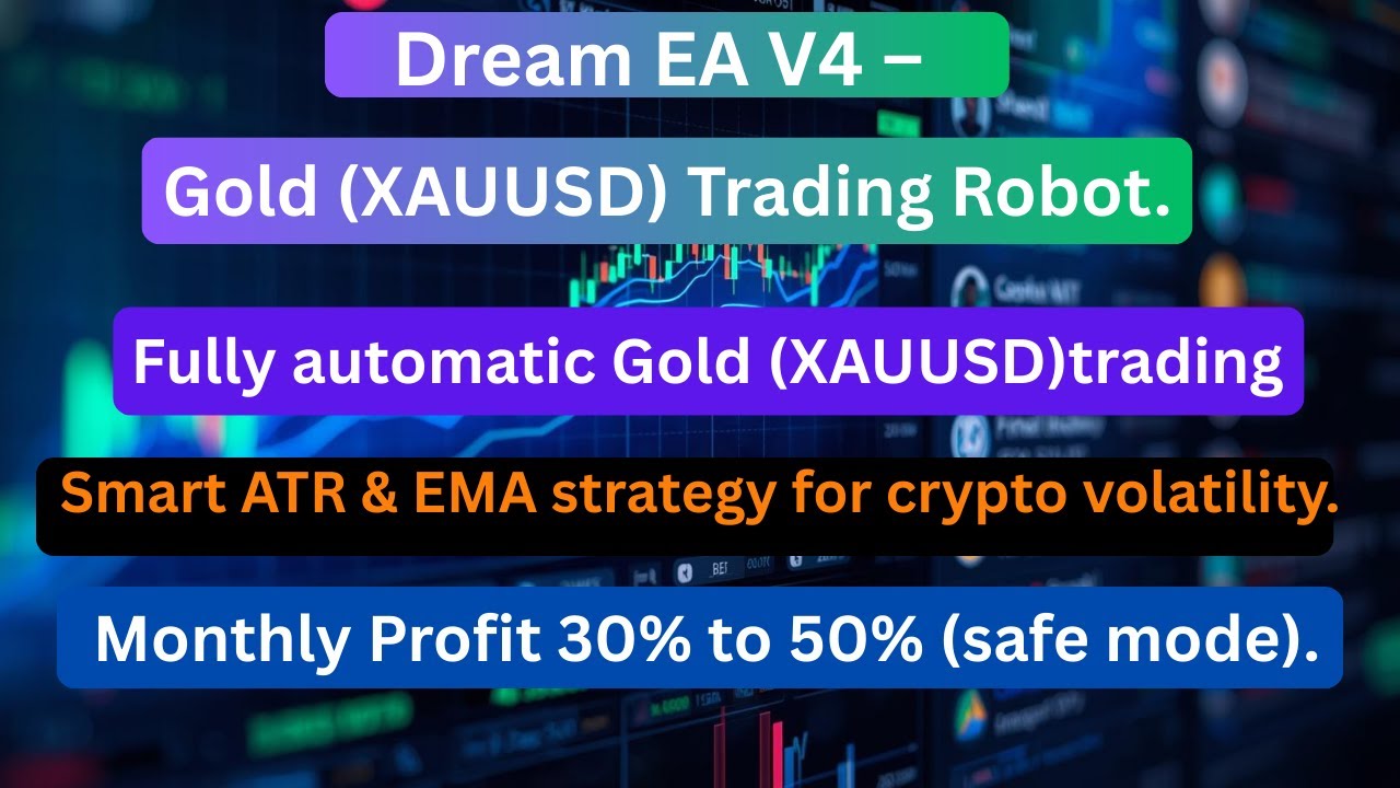 Dream EA Gold Scalping Strategy 💰 XAUUSD Auto Trading System