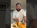 Chicken Fajita Tacos for dinner! 🐓 #mukbang #eating #eat #dinner #fajitas