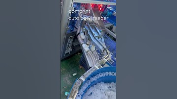 Auto vibrating bowl feeder for wine cap assembly line #feeding #assemblymachine