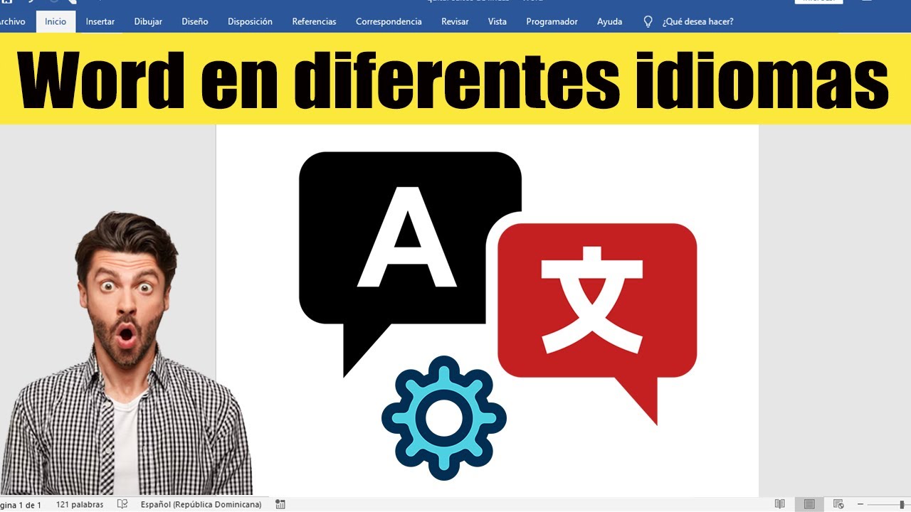 CÓMO CAMBIAR EL IDIOMA DE WORD 💻PONERLO EN ESPAÑOL U OTRO IDIOMA - YouTube
