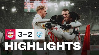 Sieg im Schneegestöber: Salzburg - Hartberg | Highlights | 15. Spieltag, ADMIRAL Bundesliga 23/24