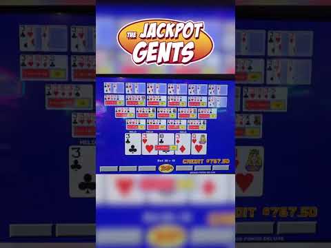 Dealt trip 3s on 22-hands of bonus poker deluxe! How many quads can we get?