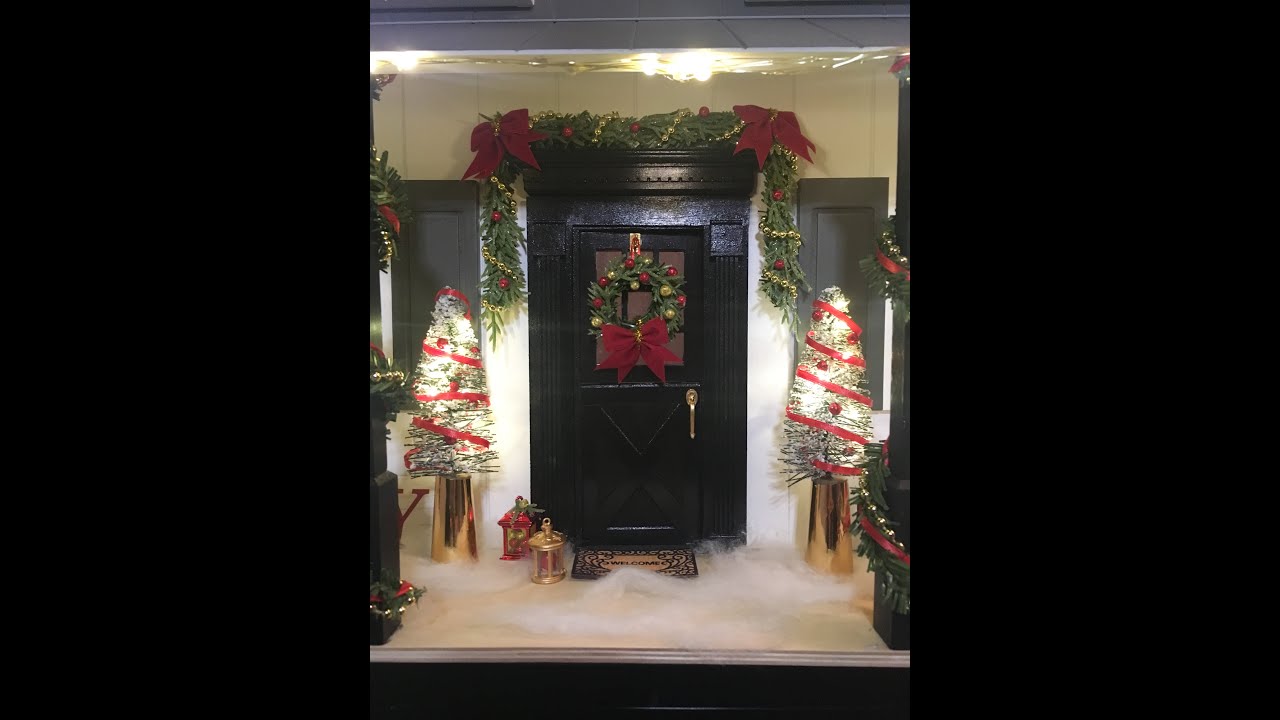 Dollhouse Miniature Christmas Trees That Light Up YouTube
