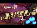 Red thorne forest ez clear  summoners war chronicles