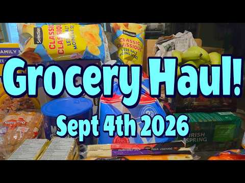 Sept 4th Groceries! Less Food But MORE Money!