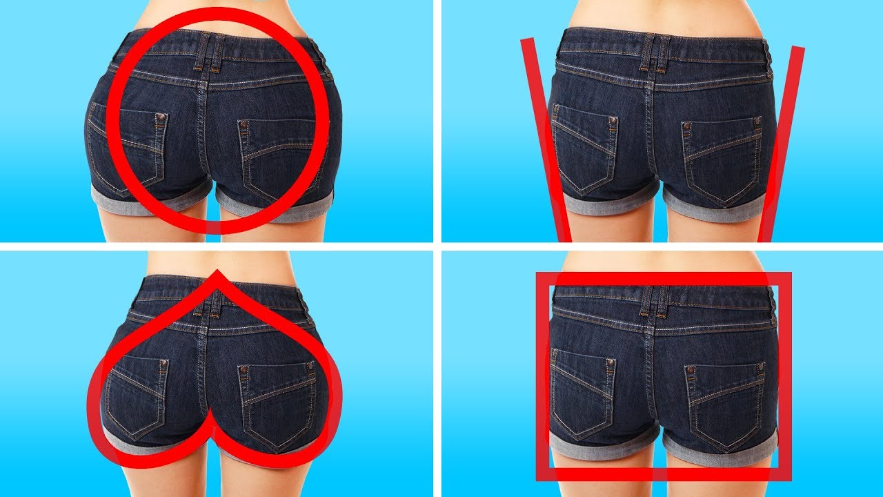 엉덩이 모양으로 알아보는 당신의 성격 - YouTube