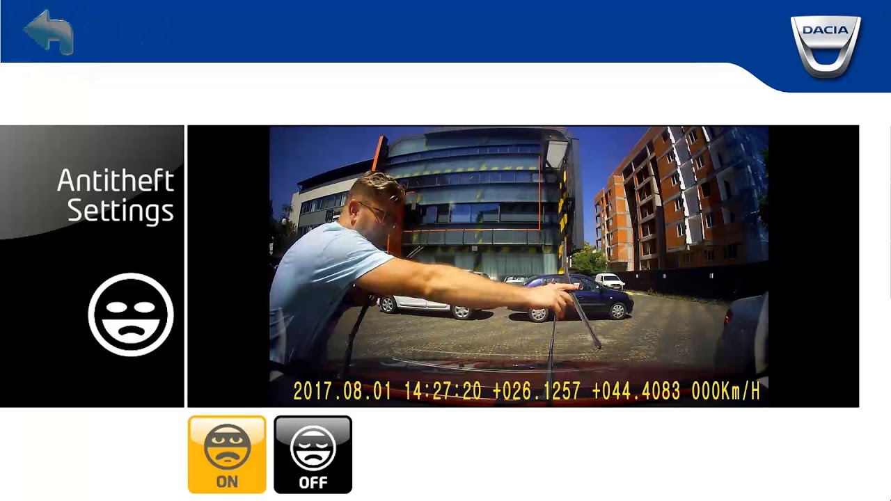 dashcam dacia jogger