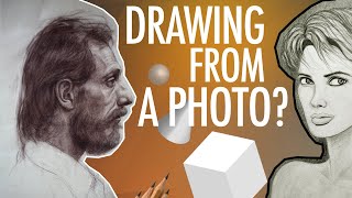 Drawing from a photo? Five reasons why drawing portrait or figure from a photo is deceptive screenshot 3