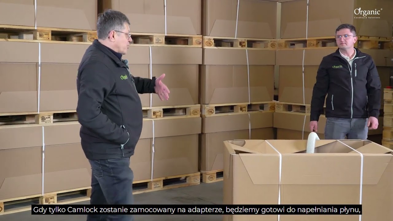 O_TANK_500L – Eco-Friendly 500L Cardboard IBC Container ♻️ | Setup, Filling & Handling Guide