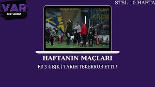 Beşi̇ktaş 10 Ki̇şi̇yle 12 Ki̇şi̇yi̇ Ezdi. Hakemide Kaleye Soktu Stsl 10.Hafta Var-Iz Video 3