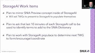 SNIA StorageAI Community - 2026 SNIA Preview