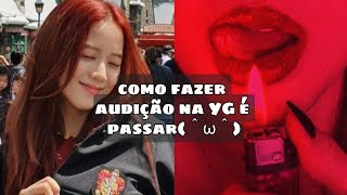 Ꮺ⃟🥂como fazer audição de kpop na YG