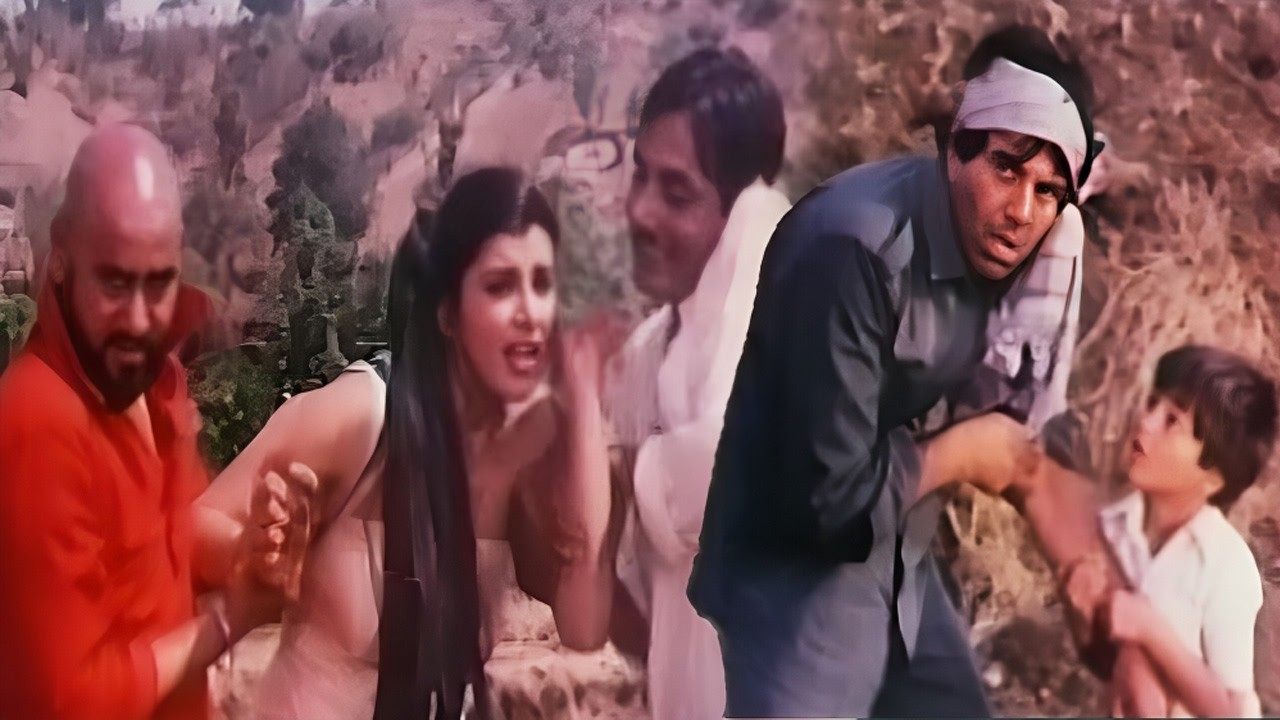 बापू दोनों की हड्डी पसली एक कर देना छोड़ना मत -  Dharmendra, Mithun C -  Karishma Kudrat Kaa Movie