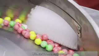 Automatic High Speed Flow Cotton Soft Jelly Hard Lollipop Pillow Small Candy Wrapping Packaging screenshot 3