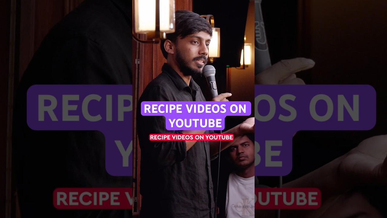 Recipe videos. #indianstandupcomedy #standupcomedy #standup #funny #shorts #comedy #standupindia