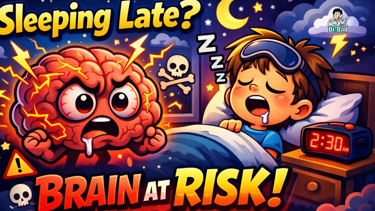 Dr Dad Explains: Does Late Sleeping Affect Your Child’s Height & Brain Development?