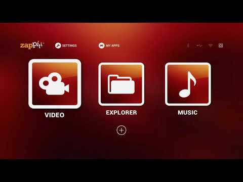 Zappiti Experience M01 Initial Setup