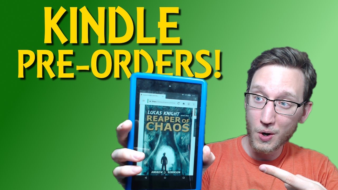 Lucas Knight Kindle Pre-Order + Channel Update!