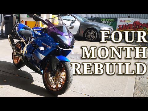 23 y/o KAWASAKI NINJA ZX9r FIXED - First Ride After Four Months