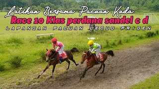 Latihan Bersama Pacuan Kuda Ledug Prigen Tretes Pasuruan 2022 Klas Sandel Perdana CD