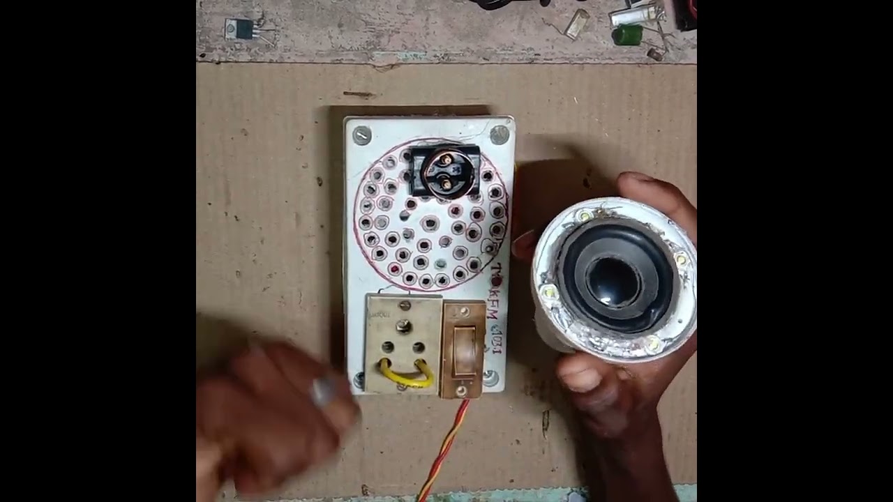 how to LED + bluetooth speaker (@Ram Electronic ideas)