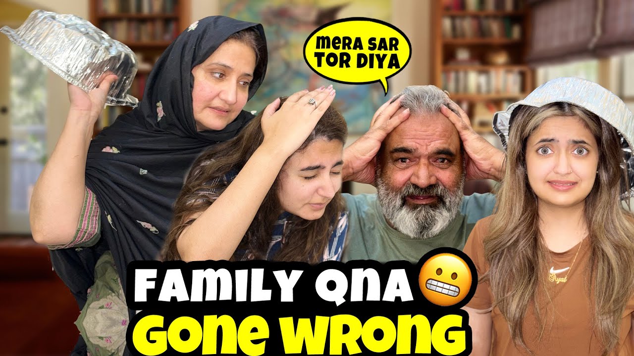 Baba ne mama se mar khayi 😬 Chuchu shadi pe pattay pehen ke jayegi 😂