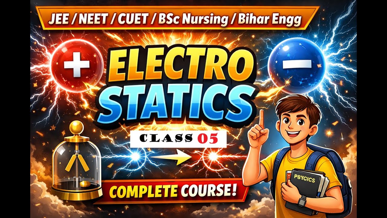 Class 05 Electrostatics (Coulombs Law and Primitivity) By Er. V.K ROY