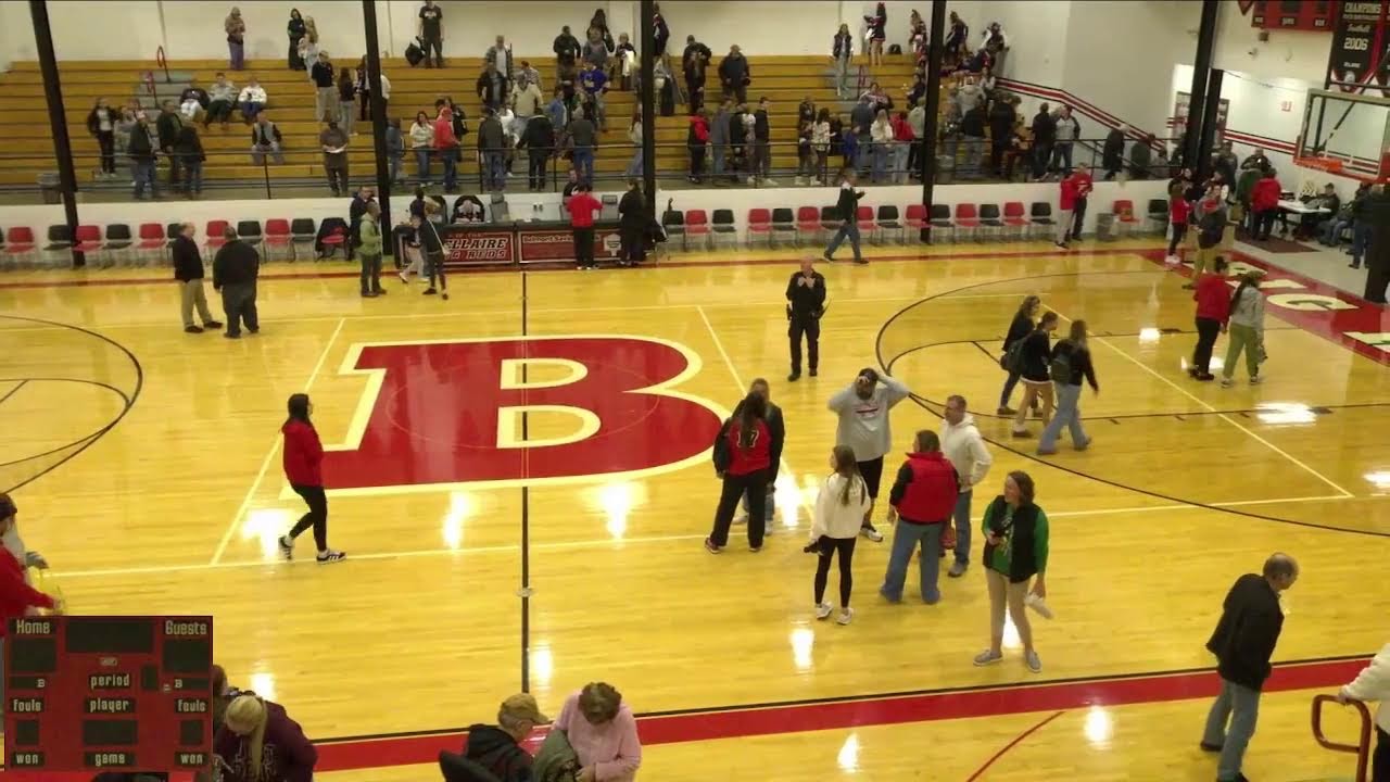 Bellaire Big Reds play Buckeye Local Panthers