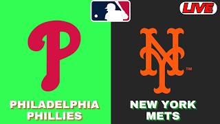 LIVE : New York Mets Vs Philadelphia Phillies | MLB 2026 | MLB Live Baseball Score | 19/06/2026