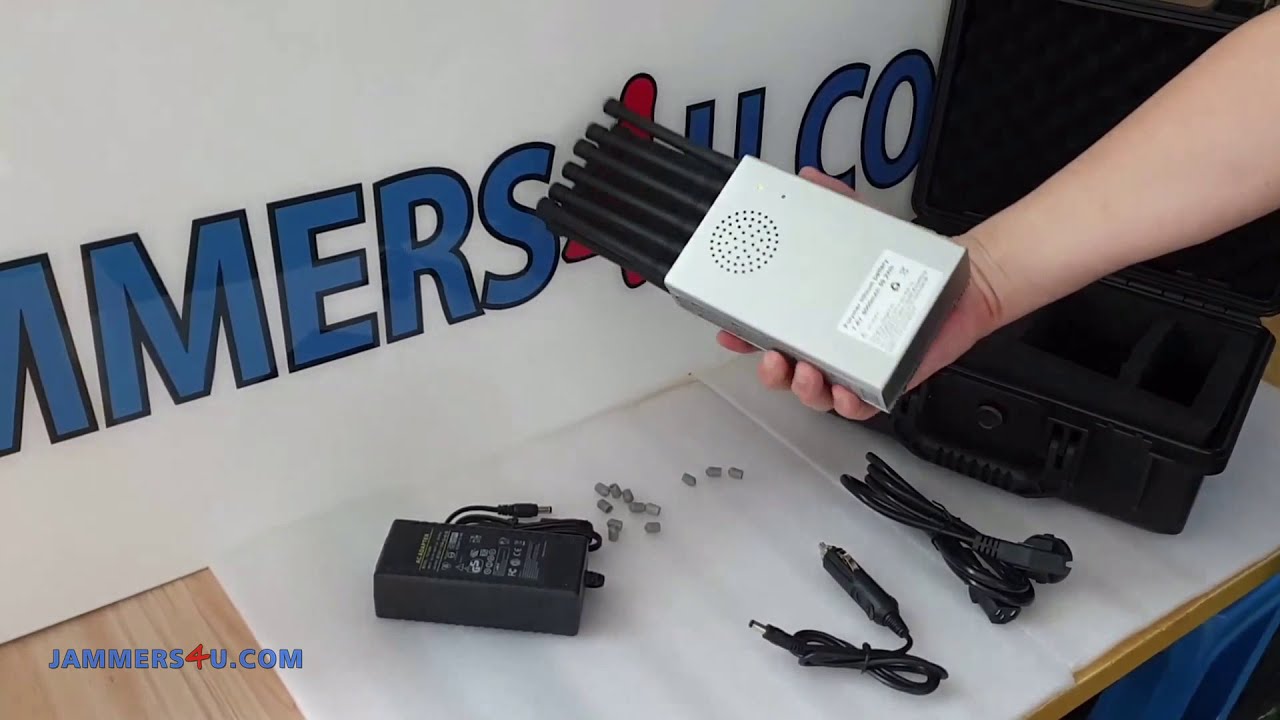 4G 5G 2.4Ghz 5Ghz 12 Antenna 12W 12 Multi-Bands frequency Jammer inhibidor