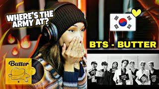 REACTING TO BTS (방탄소년단) - BUTTER ? *first time reaction*