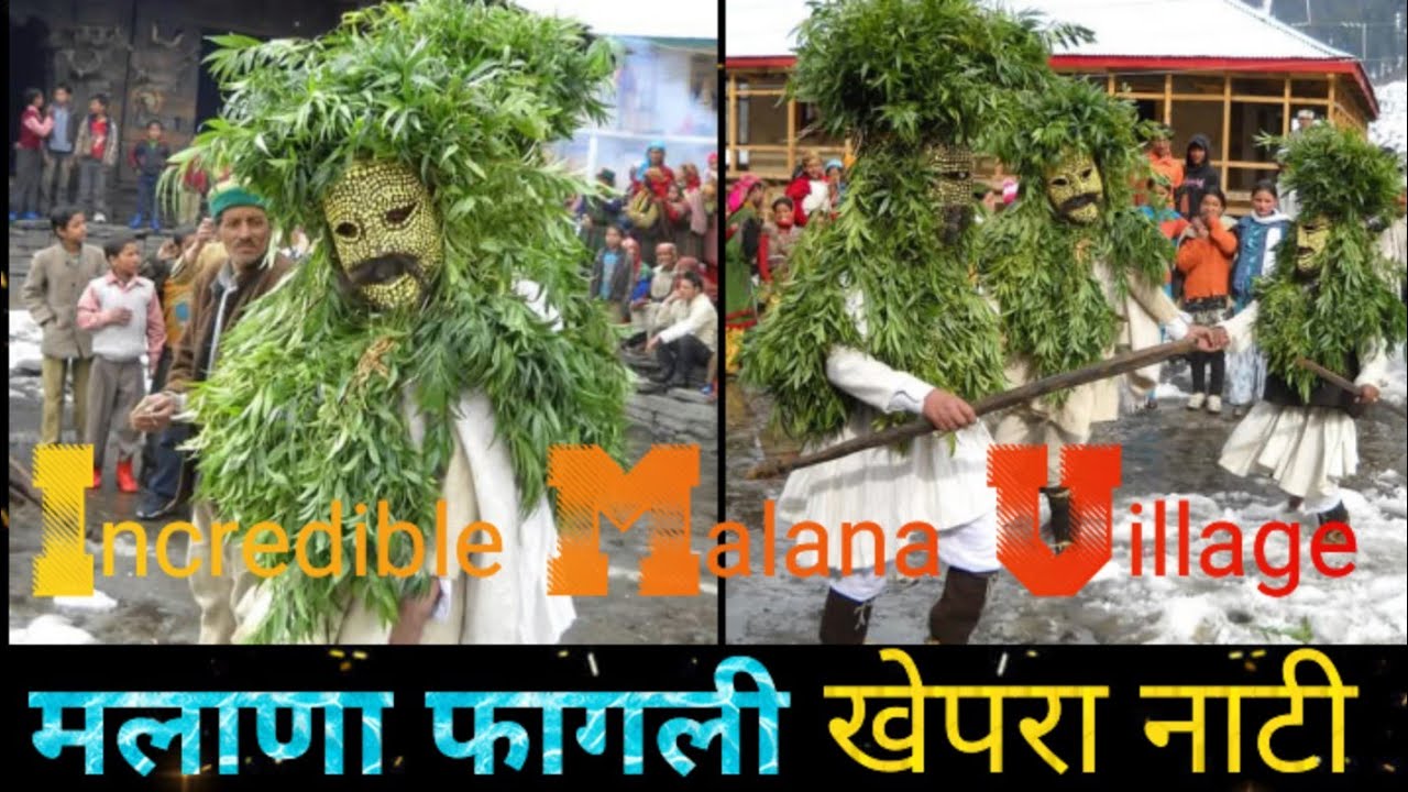 Fagli Mask festival celebrated in the village of Malana in Himachal Pradesh, India. 